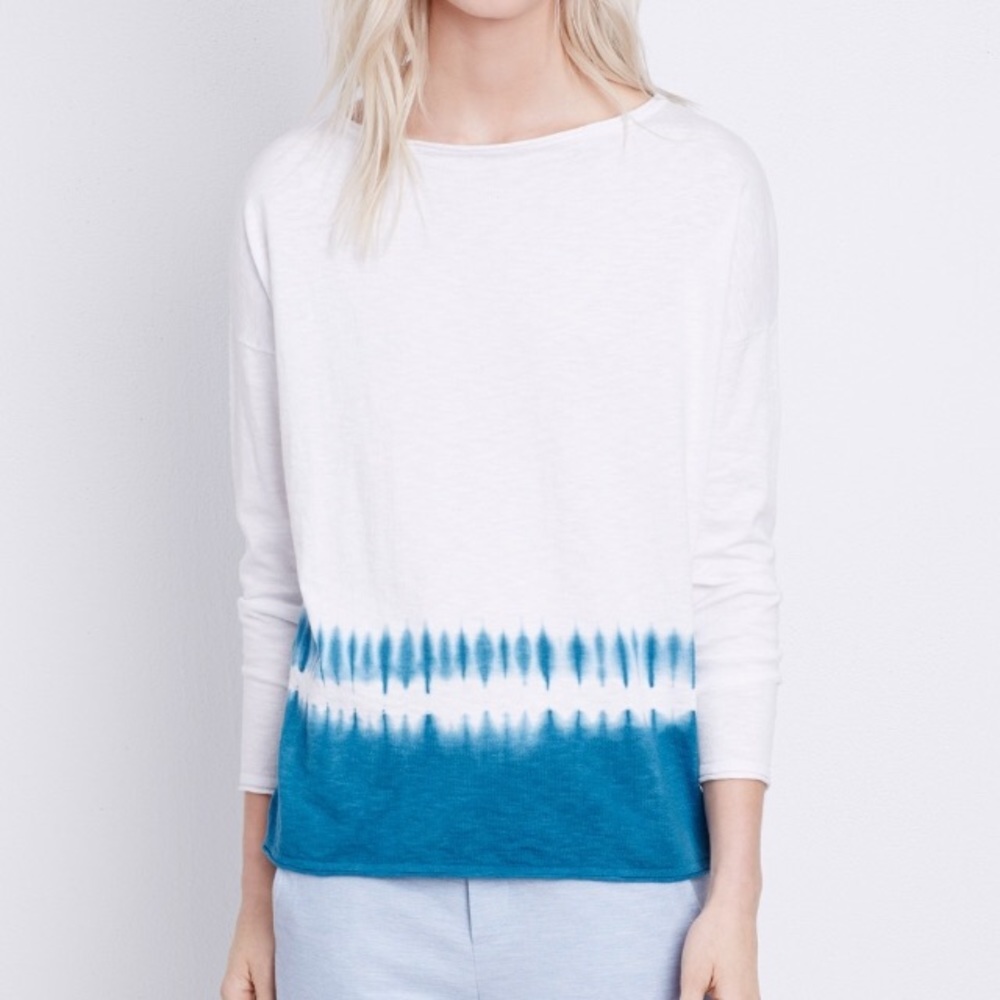 Vince thin knit tie-dye sweater